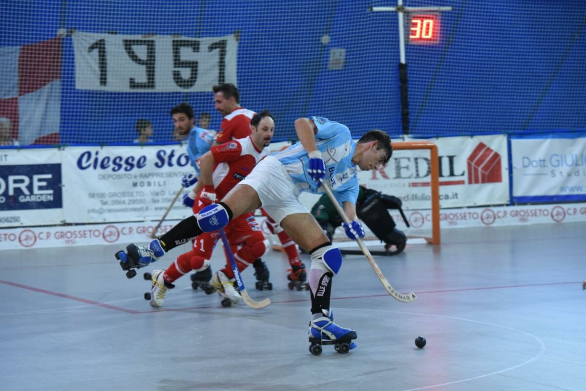 Hockey su pista IL campionato di A1 va verso la sosta di 40 giorni con la coppia Follonica-Bassano capolista