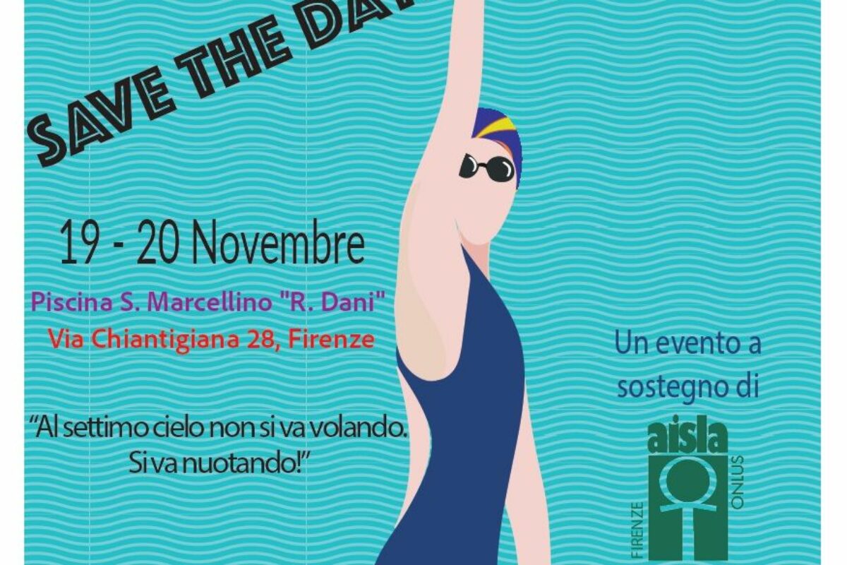 AISLA: 19-20 Novembre a San Marcellino la”Maratona natatatoria benefica.
