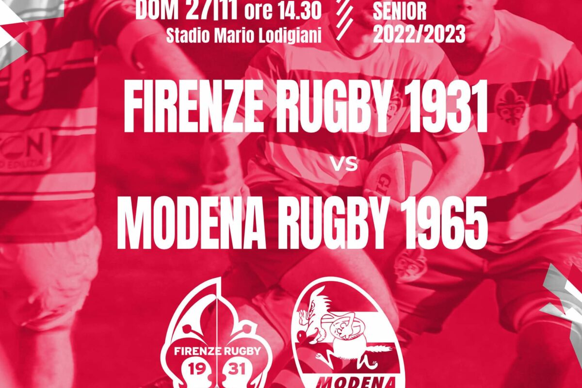 RUGBY -Serie B, Firenze Rugby 1931-Modena Rugby 1965 19-26 (5-14)