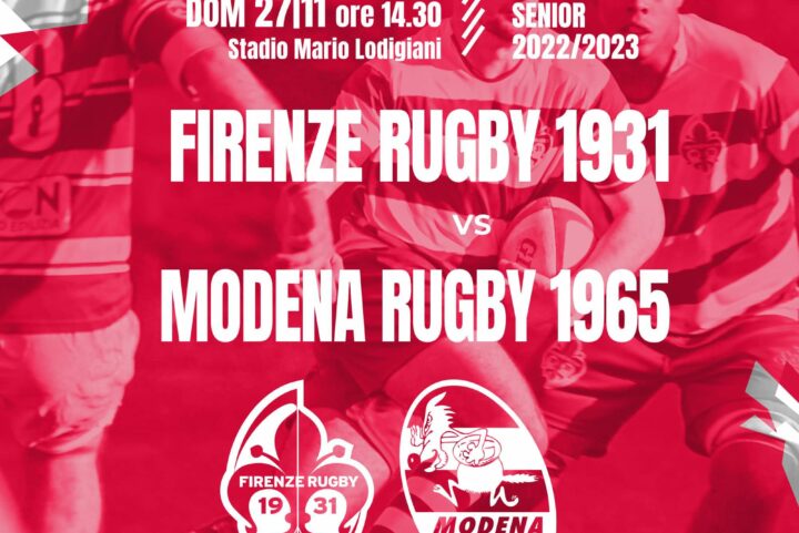 RUGBY -Serie B, Firenze Rugby 1931-Modena Rugby 1965 19-26 (5-14)