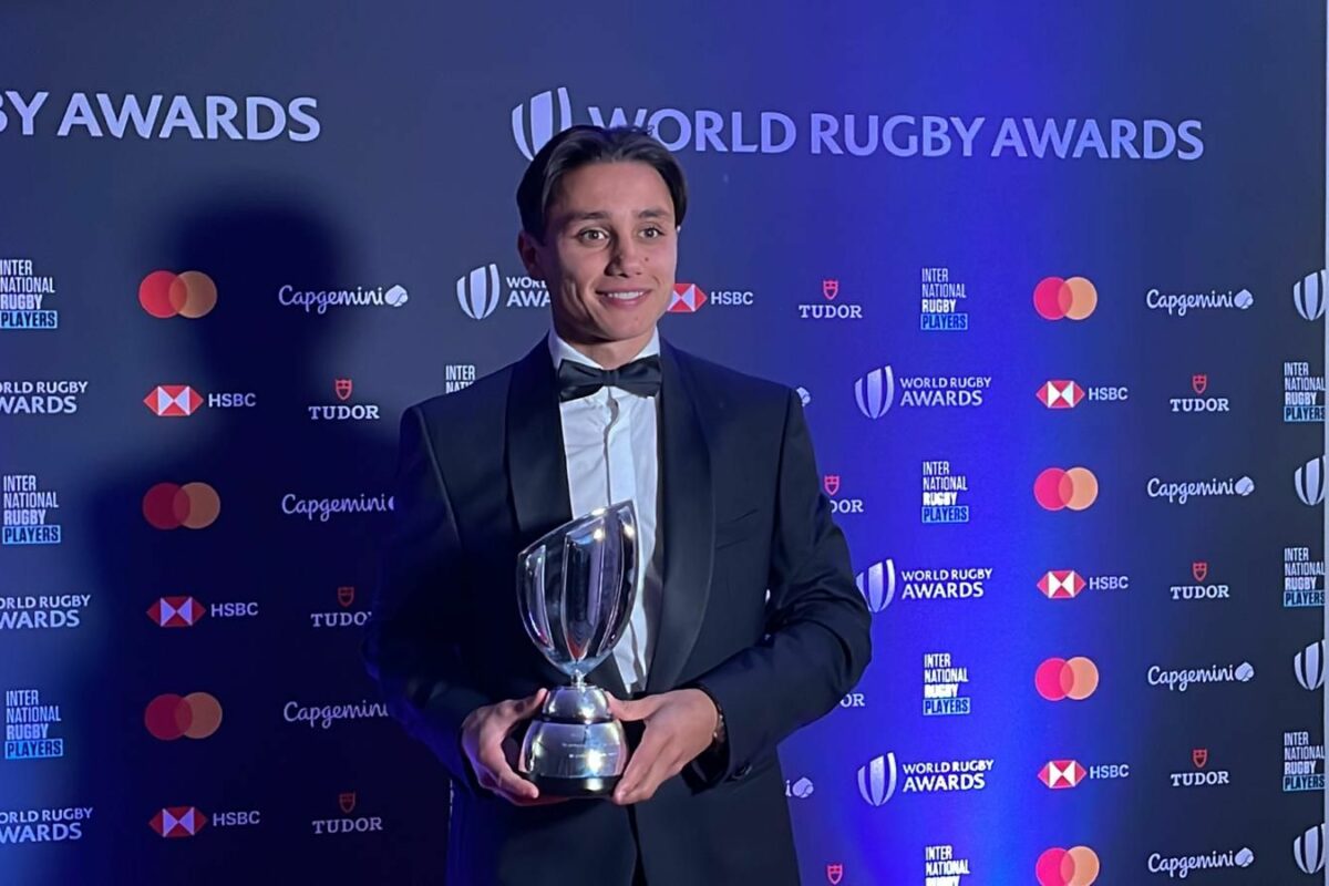 RUGBY- Ange Capuozzo premiato a Montecarlo con il “Premio Rivelazione dell’Anno”