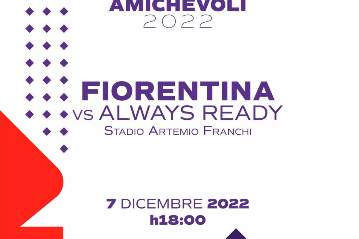 <span class="hot">Live <i class="fa fa-bolt"></i></span> CALCIO Amichevole  live Fiorentina-Always Ready 9-0 (12’Ikone, 21’Bianco, 24′ Saponara, 32’Ikone, 40’Ikone, 49’Biraghi, 73’Mandragora, 77’Benassi, 80’Kouame)