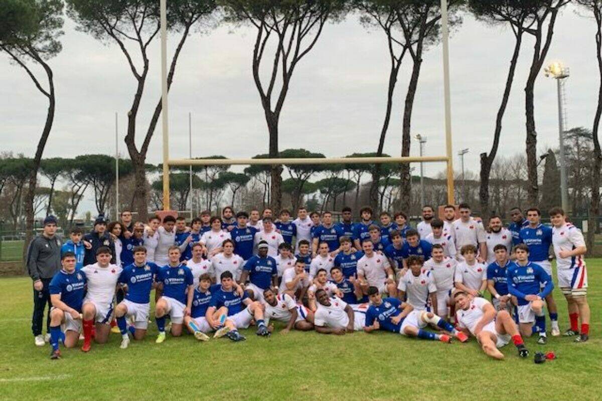 RUGBY Under 20, test match ITALIA -FRANCIA 15-31 (p.t. 10-7)