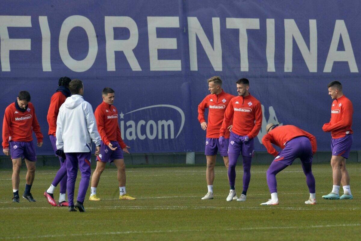 CALCIO- La Fiorentina in partenza per Braga per accedere agli ottavi di Conference League