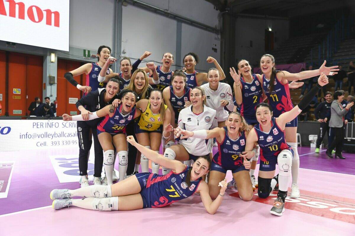 VOLLEY FEMMINILE SERIE A1-VBC Trasporti Pesanti Casalmaggiore – Savino Del Bene Volley 1-3 (25-17, 21-25, 22-25, 21-25)