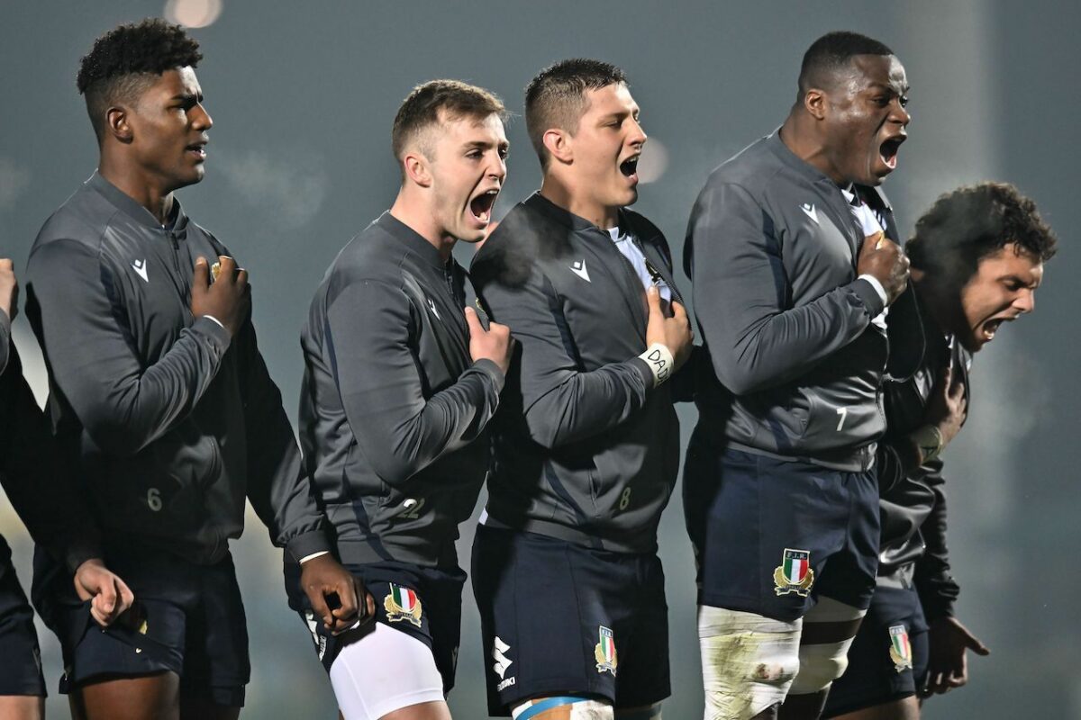 RUGBY SIX NATIONS Under 20, il XV dell’Italia che alle 20,00 affrontera’, a Gloucester, l’Inghilterra