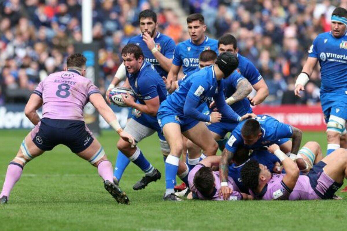 RUGBY SIX NATIONS Ultima Giornata Scozia-Italia 26-14