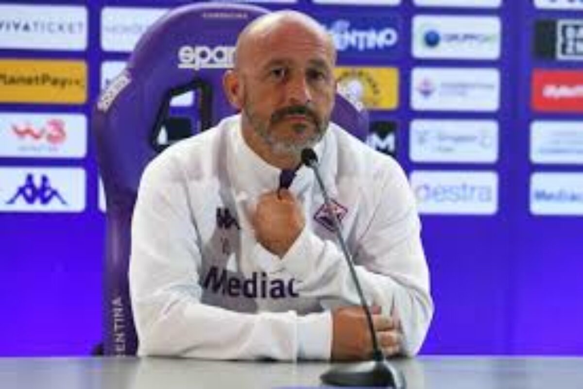 CALCIO-La Conferenza Stampa di Vincenzo Italiano al termine di Fiorentina-Sivasspor