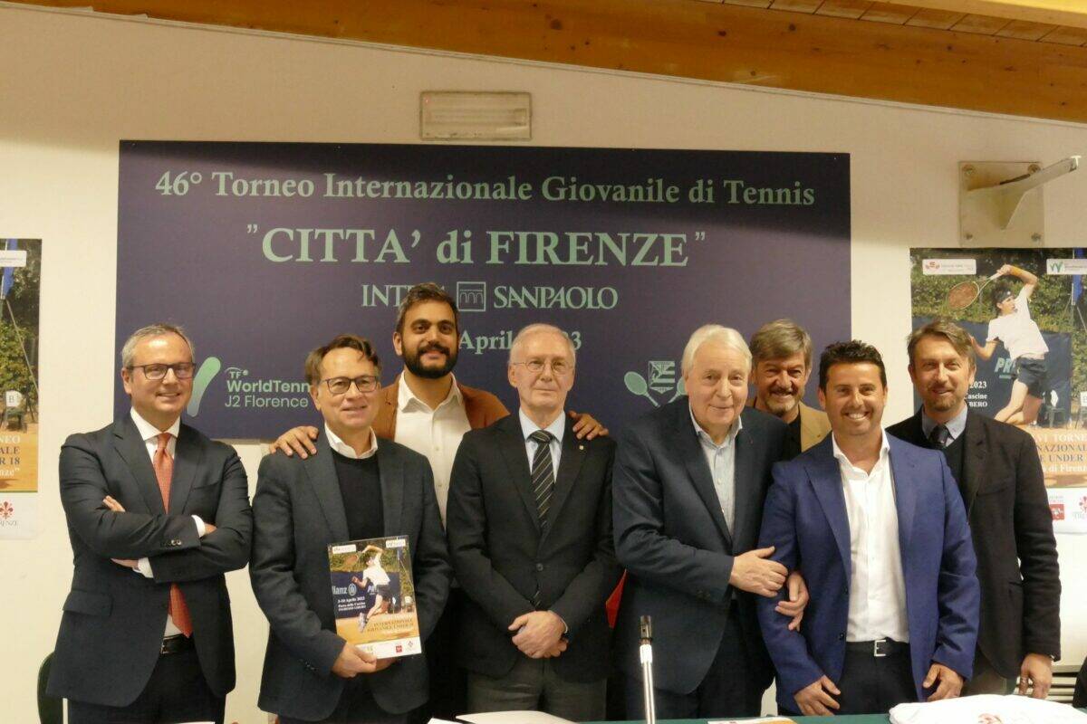 TENNIS- La Presentazione del 46° Torneo Internazionale Giovanile “Città di Firenze” dal 03 al 10 aprile