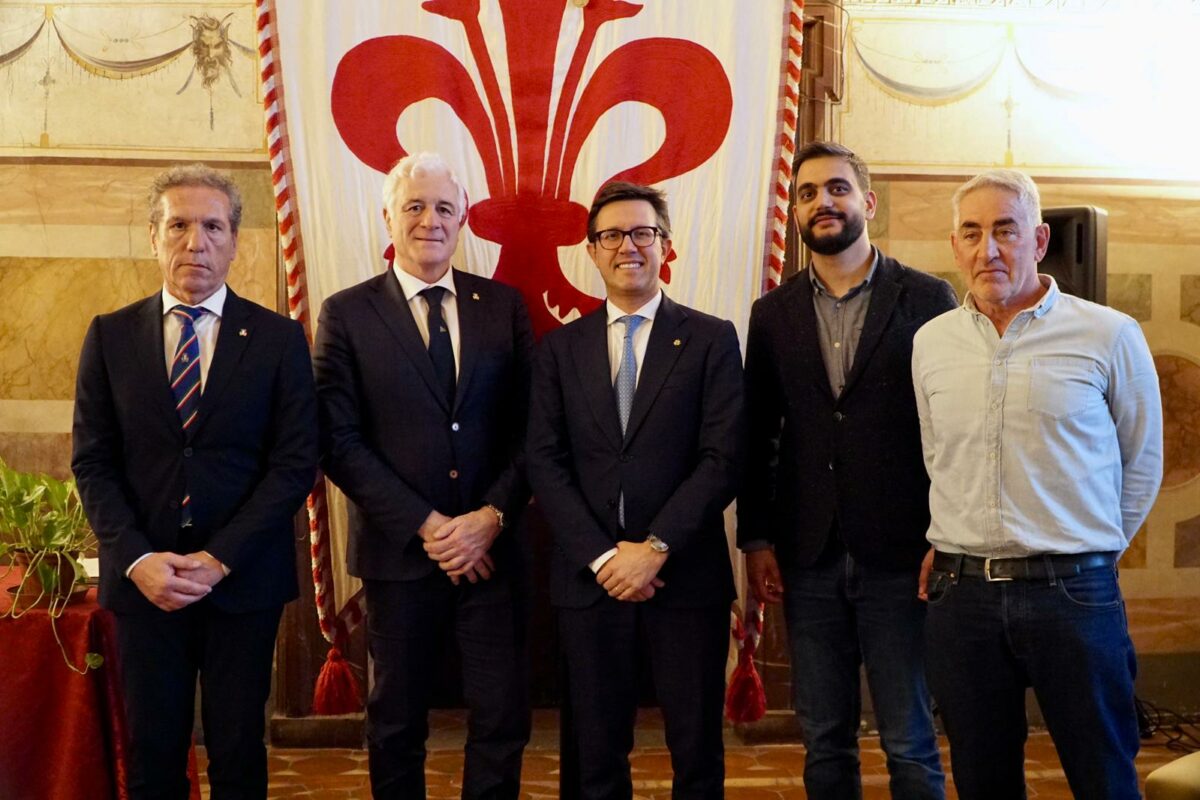 RUGBY- Incontro tra il Sindaco di Firenze, Dario Nardelle ed il Presidente FIR, Marzio Innocenti