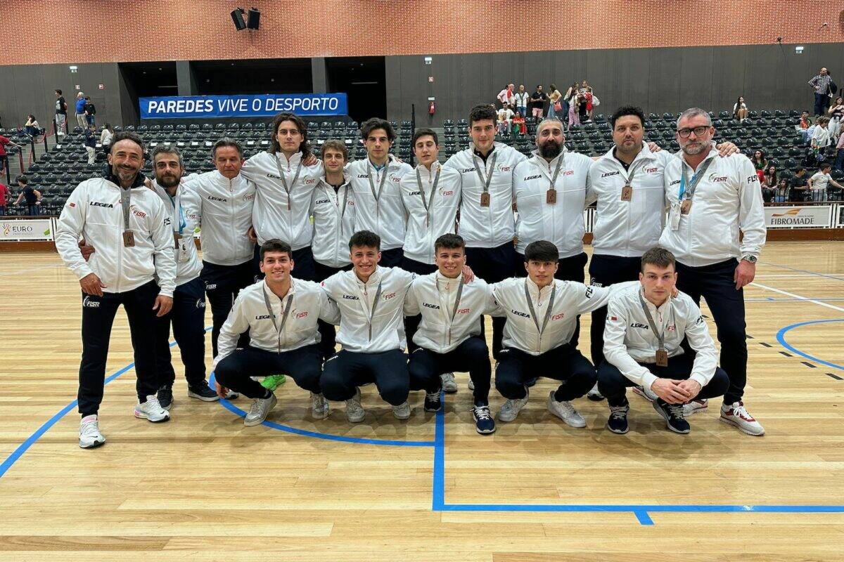 Roller Hockey: The Italy U-23 team beat England 5-2 and finished third