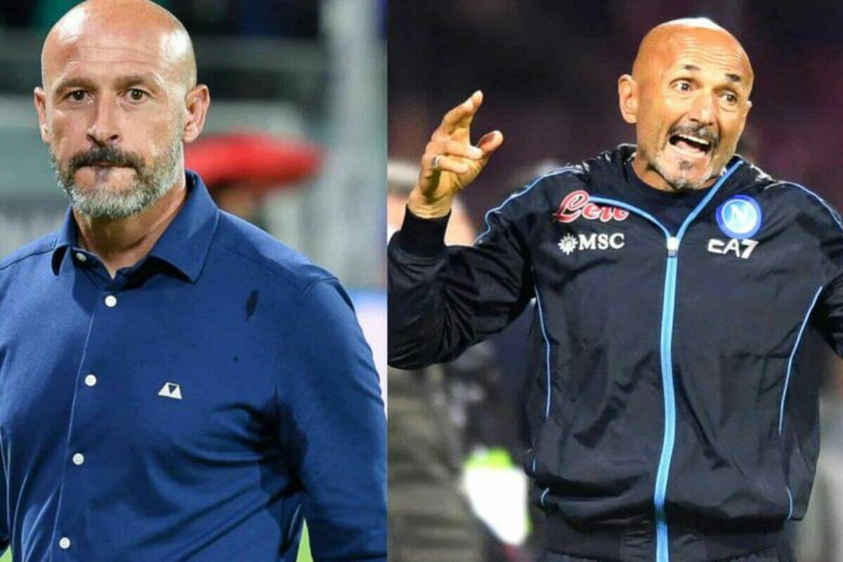 Le Sale Stampa di Mister Italiano e  Luciano Spalletti al “Maradona”