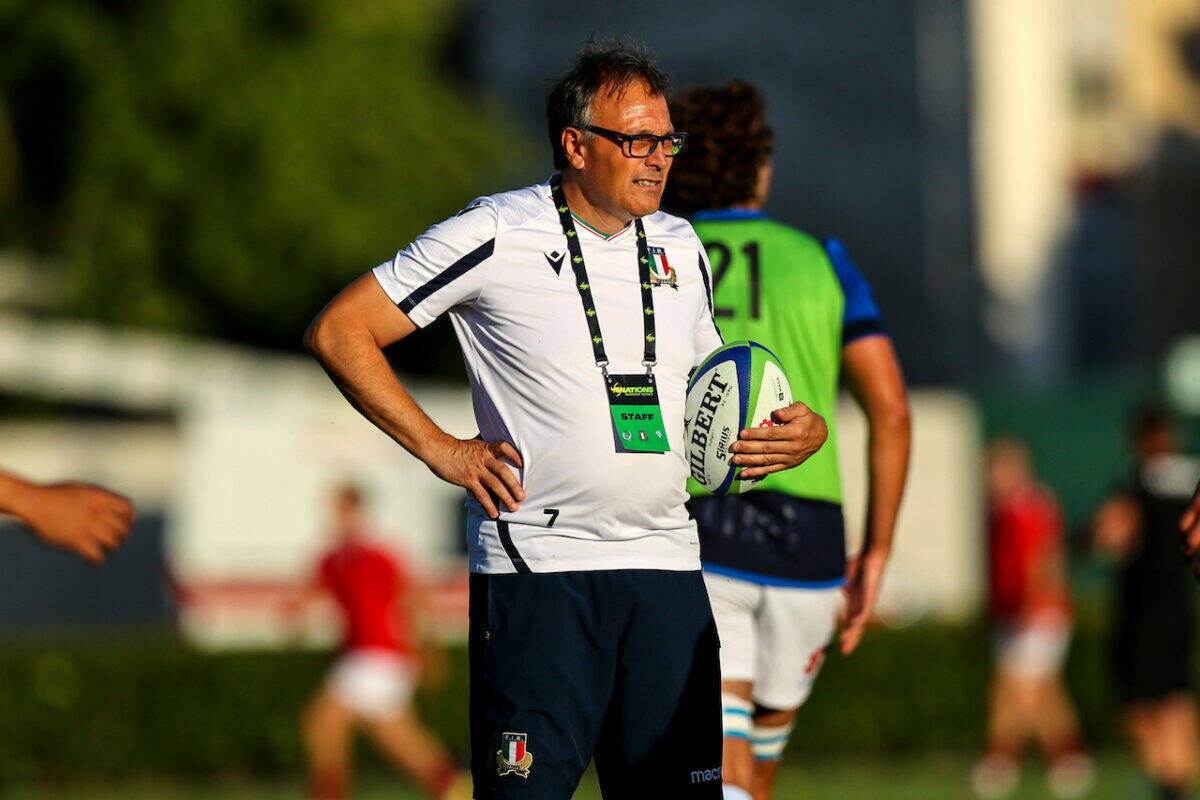 RUGBY- World Cup U20, le parole di coach Massimo Brunello dopo la sconfiita contro le Fiji
