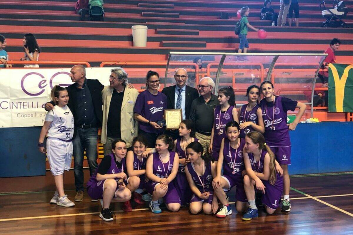 Basket: la Florence Squadra /Società benemerita ANSM e S Toscana – Benemerita del CONI & CIP