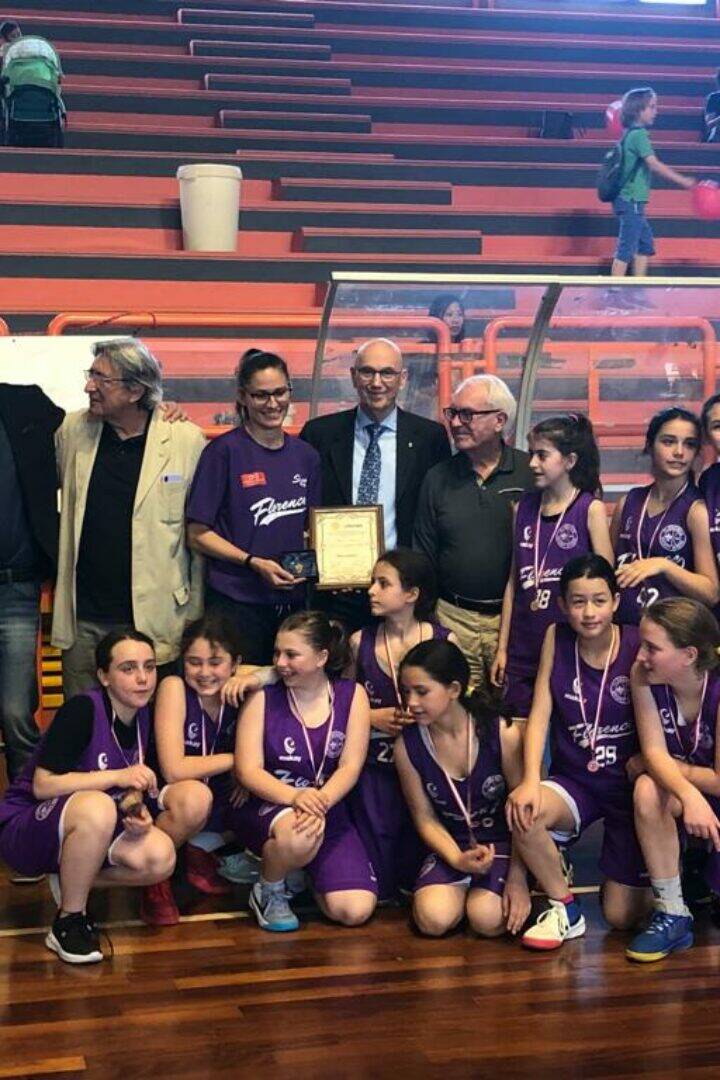 Basket: la Florence Squadra /Società benemerita ANSM e S Toscana – Benemerita del CONI & CIP