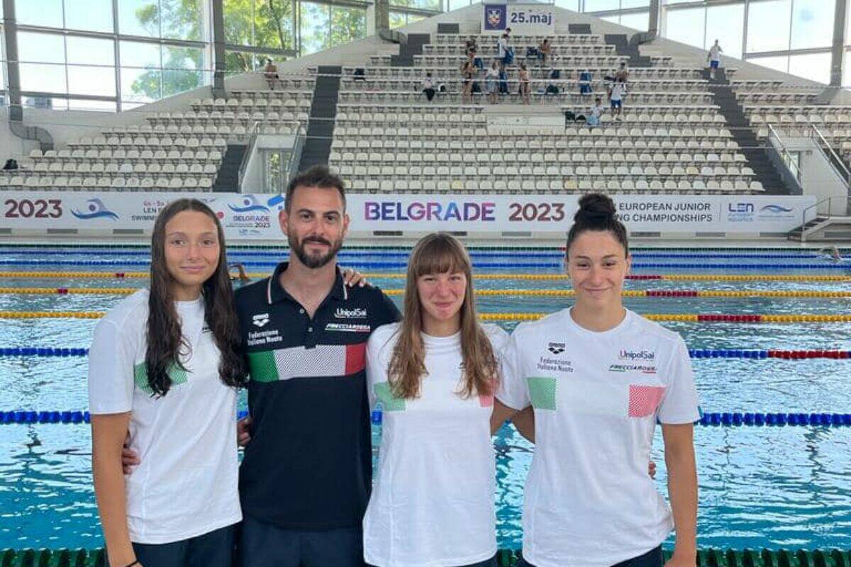 <span class="hot">Live <i class="fa fa-bolt"></i></span> Nuoto: ultimo pomeriggio di gare agli Euro-Juniors a Zagabria: 2 finali “fiorentine”..andate vane…ore 19.00: arriva il 1° oro di giornata 1 ORO ( Irene Mati) 1 ORO Stafetta 4×100 mista/M; 2 Argenti 1 Bronzo