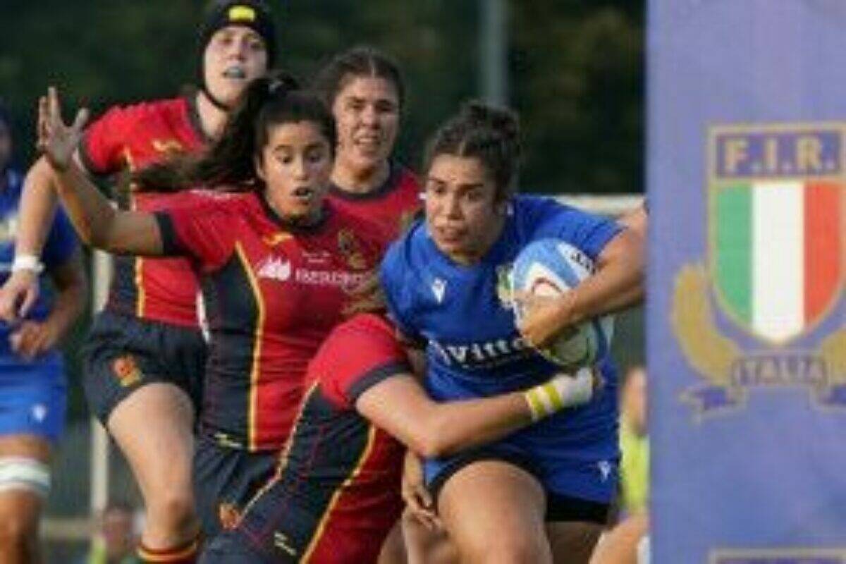 RUGBY FEMMINILE- Italia-Spagna 23-0 (15–0). Azzurre qualificate alla seconda divisione del WXV,