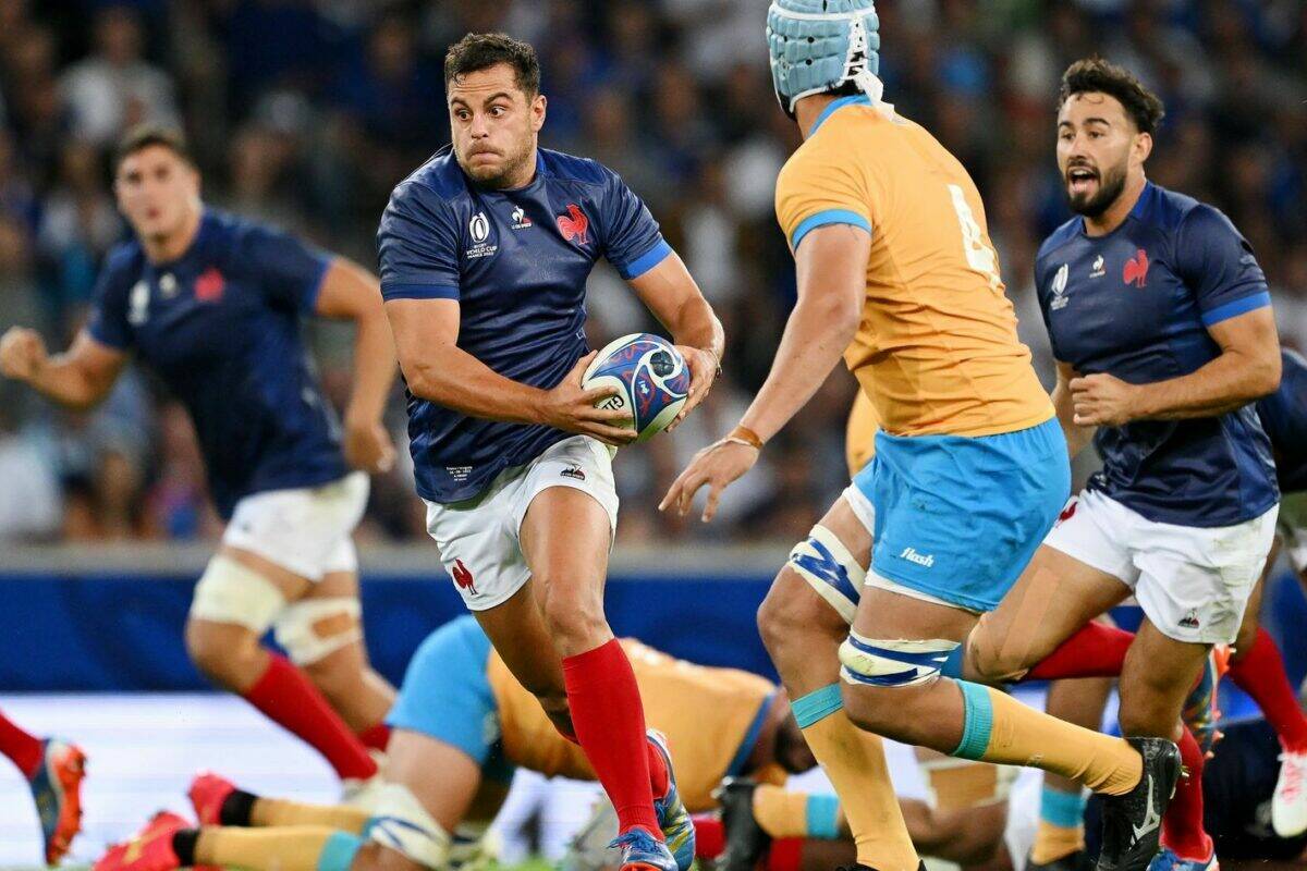 RUGBY WORLD CUP- Francia- Uruguay 27-12 (13-3). Italia attenta, i Teros ci sono!