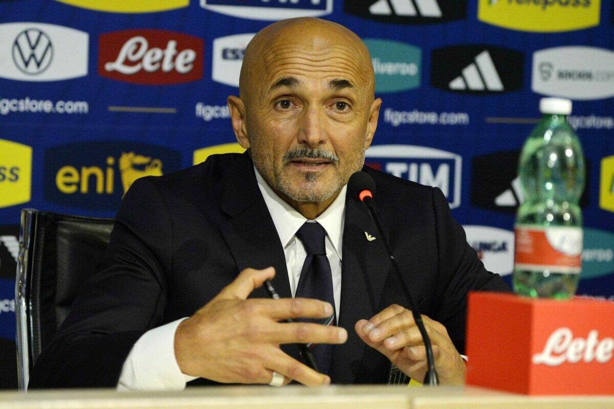 CALCIO- La Presentazione a Coverciano del nuovo ct dell’Italia, Luciano Spalletti