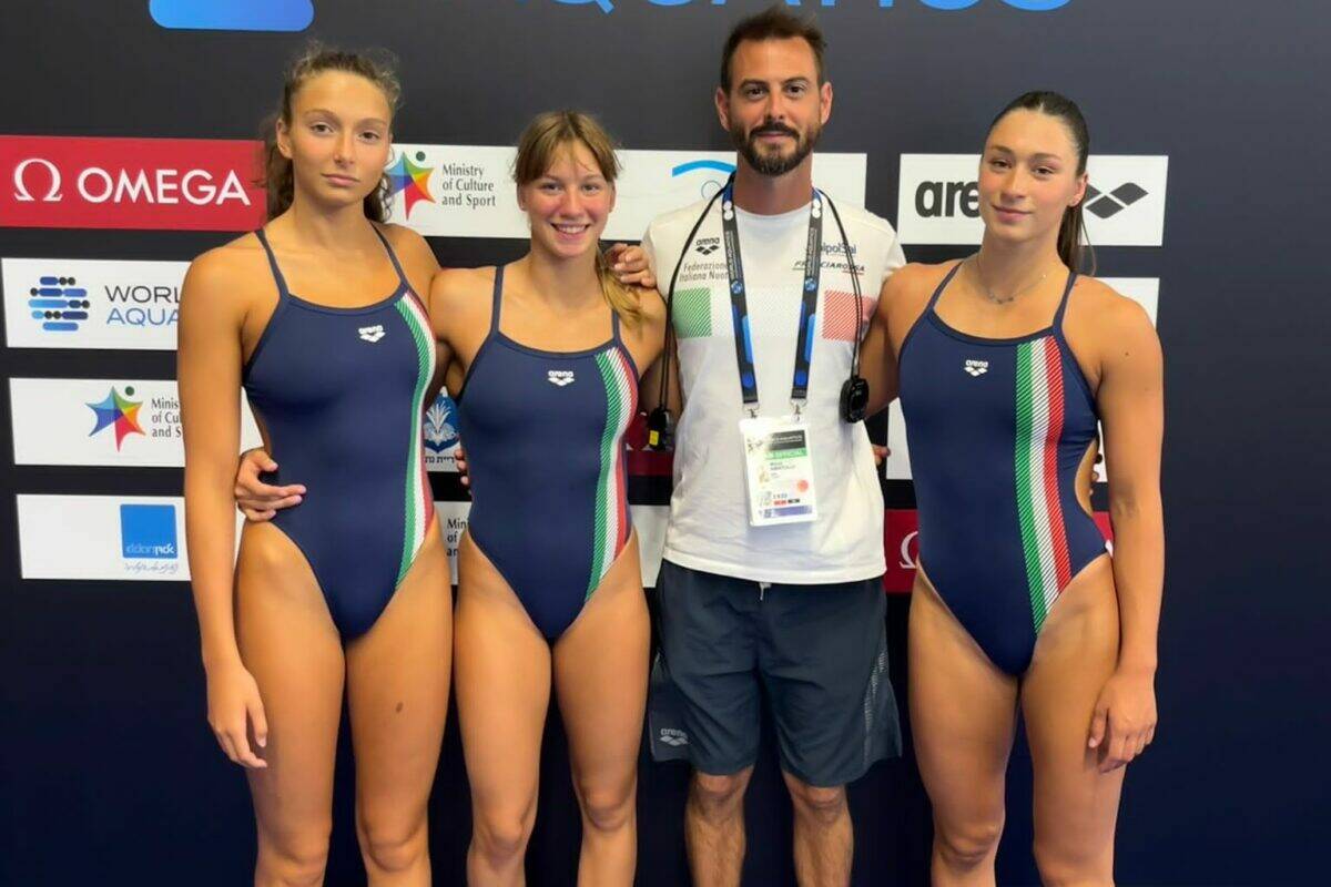 Nuoto: In Isralele partiti i Mondiali giovanili con le “nostre”3 STELLINE…RARINE”