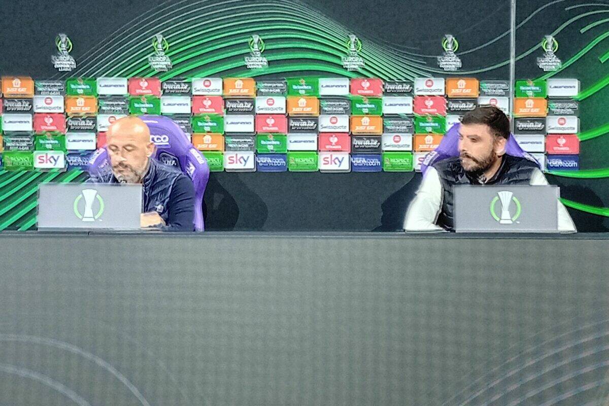 CALCIO-La Conferenza Stampa di Vincenzo Italiano e Pietro Terracciano  alla vigilia di Fiorentina-Cucaricki