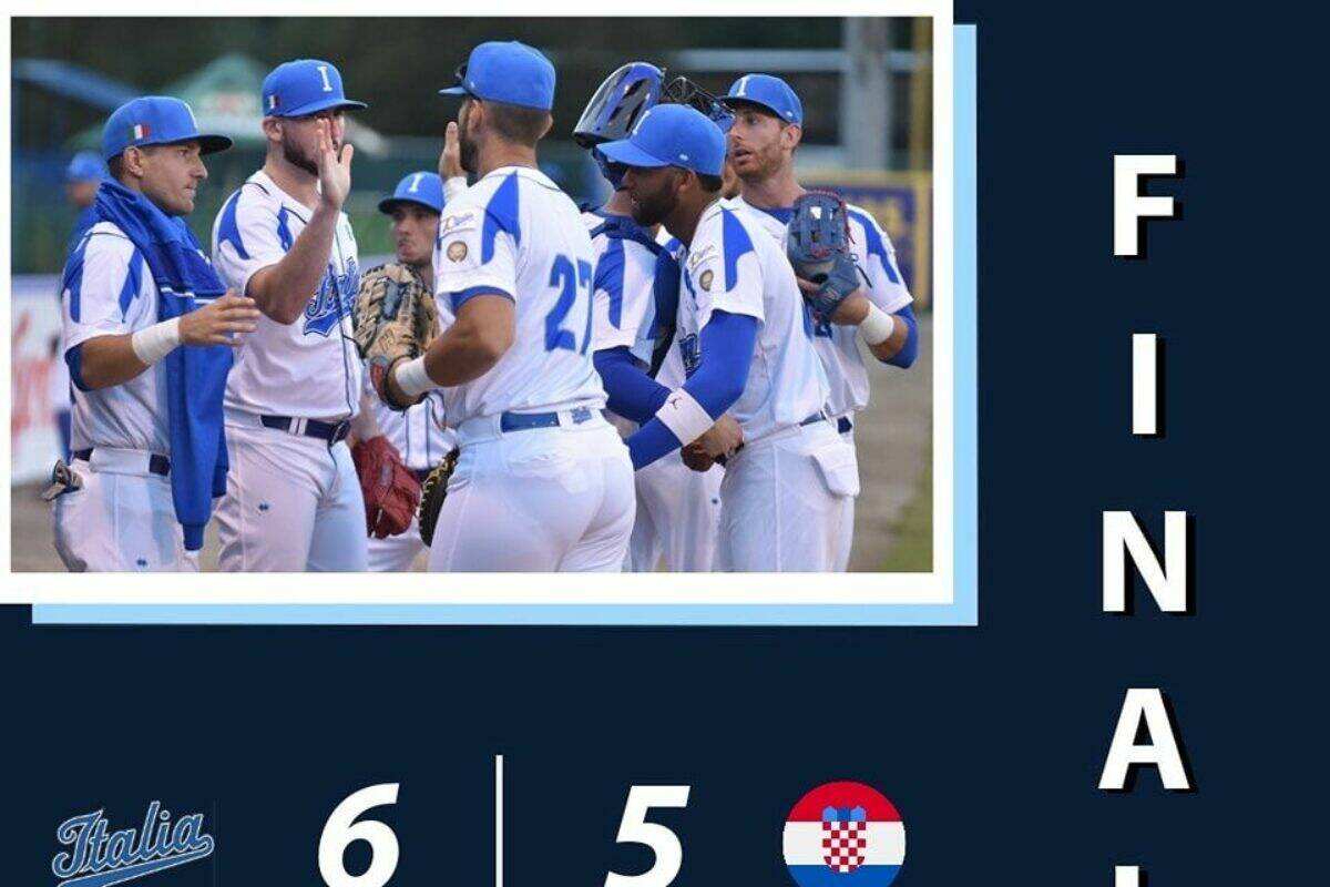 Baseball Europeo: vince la Spagna..GBR battuta 11-2; Italia al 9° posto ( il peggior piazzamento di sempre..!! ) battendo la Croazia in rimonta 6-5. La 2° parte si era aperta con un 15-0 rifilato all’Ucraina ed un 12-3 alla Svizzera; Softball: Forli’ Campione d’Italia per la 6° volta.