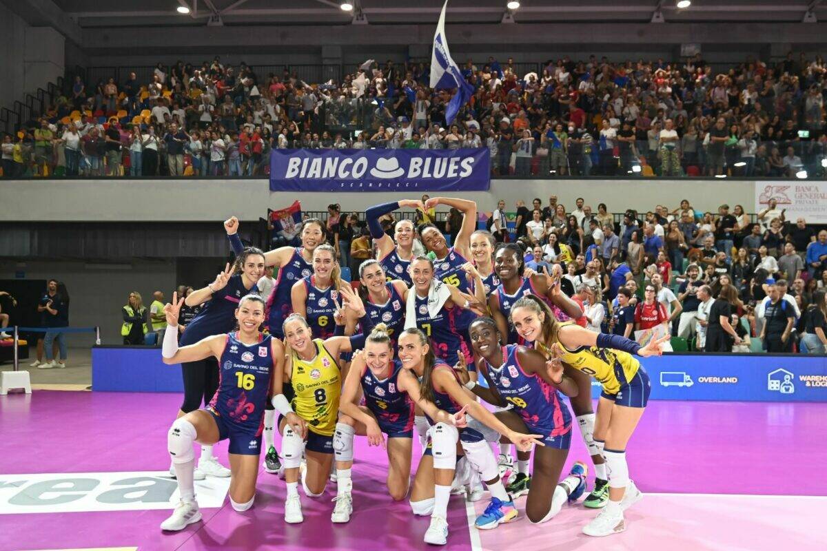 VOLLEY FEMMINILE SERIE A1- Prima Giornata live Savino Del Bene Scandicci-Il Bisonte Firenze 3-0 (25-20; 25-19; 25-18)