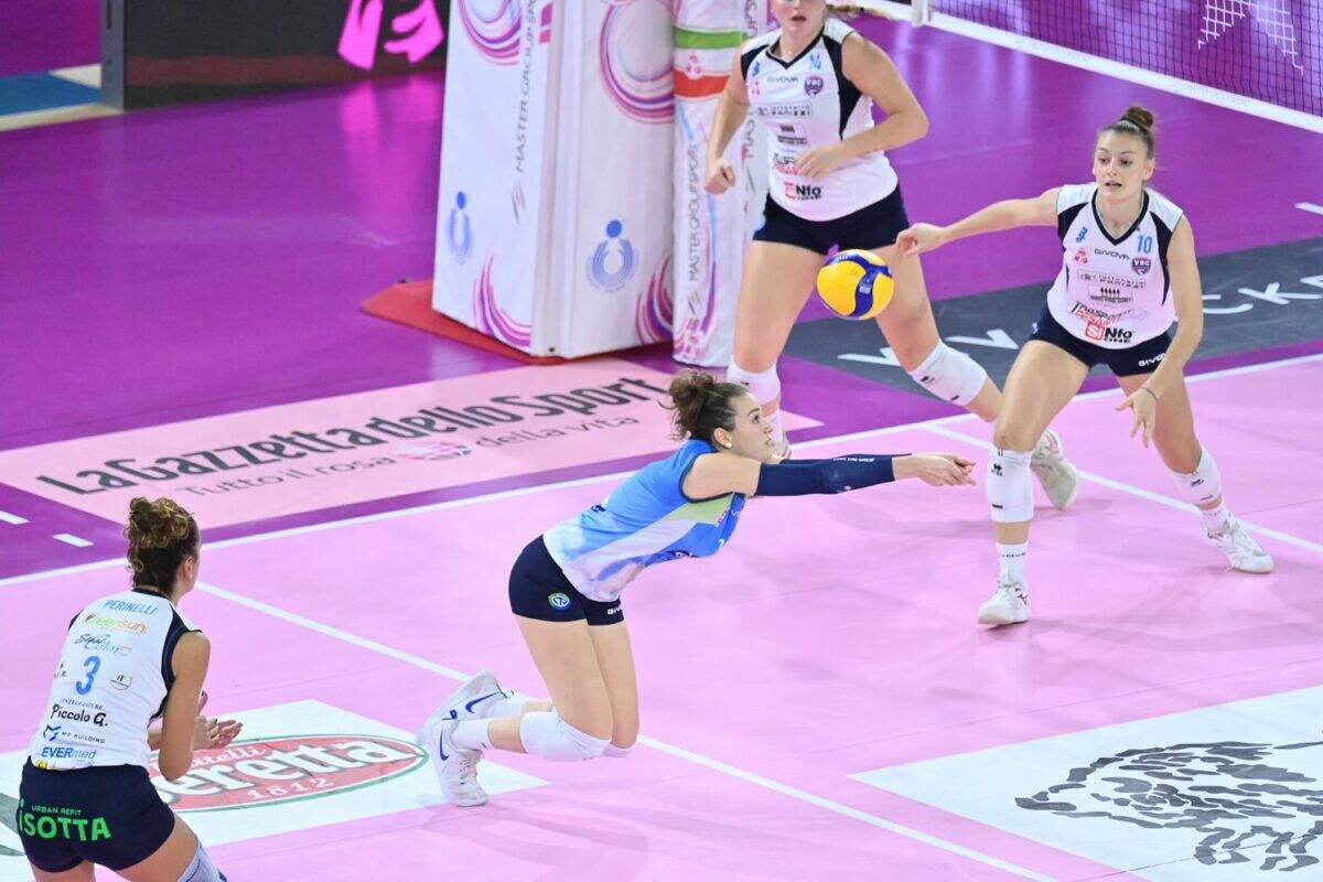 VOLLEY FEMMINILE SERIE A1- 7a Giornata Prosecco DOC Imoco Conegliano- Il Bisonte Firenze  3-0 (25-15; 25-21; 25-17)