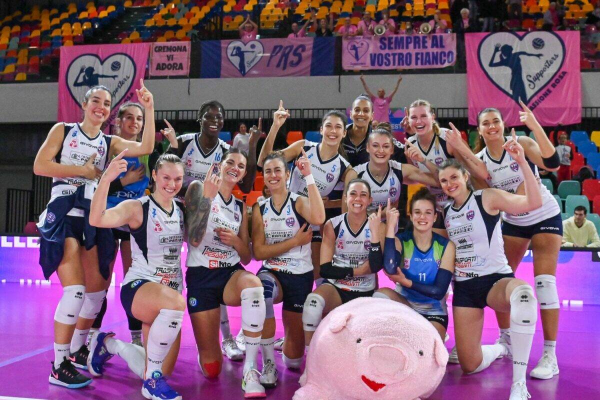 VOLLEY FEMMINILE SERIE A1-Il Bisonte Firenze-Trasporti Pesanti Casalmaggiore 0-3 ( 11-25, 21-25, 20-25)