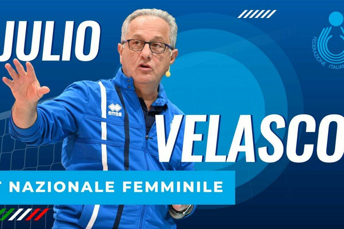 VOLLEY FEMMINILE- Julio Velasco nuovo allenatore della Nazionale