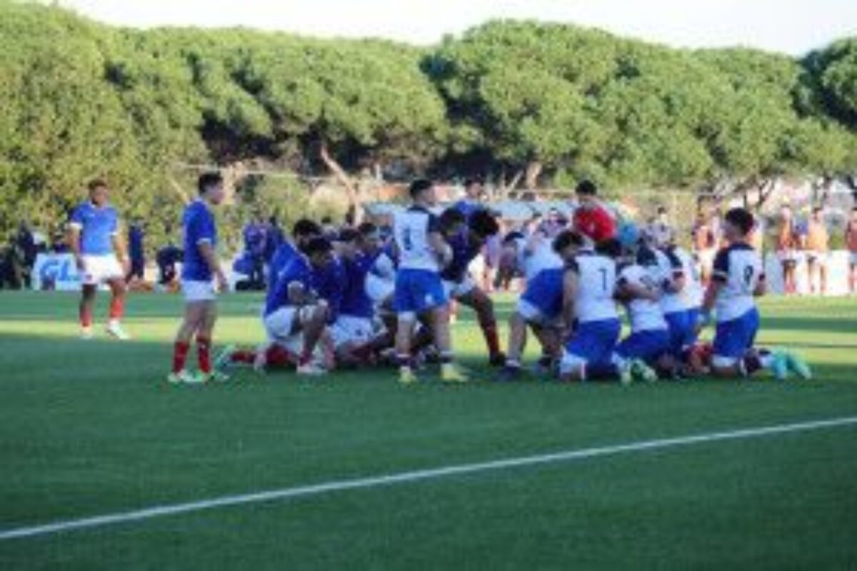 RUGBY  Selezione Under 19 Italia- Selezione Under 19 Francia 17-47 (3-28)