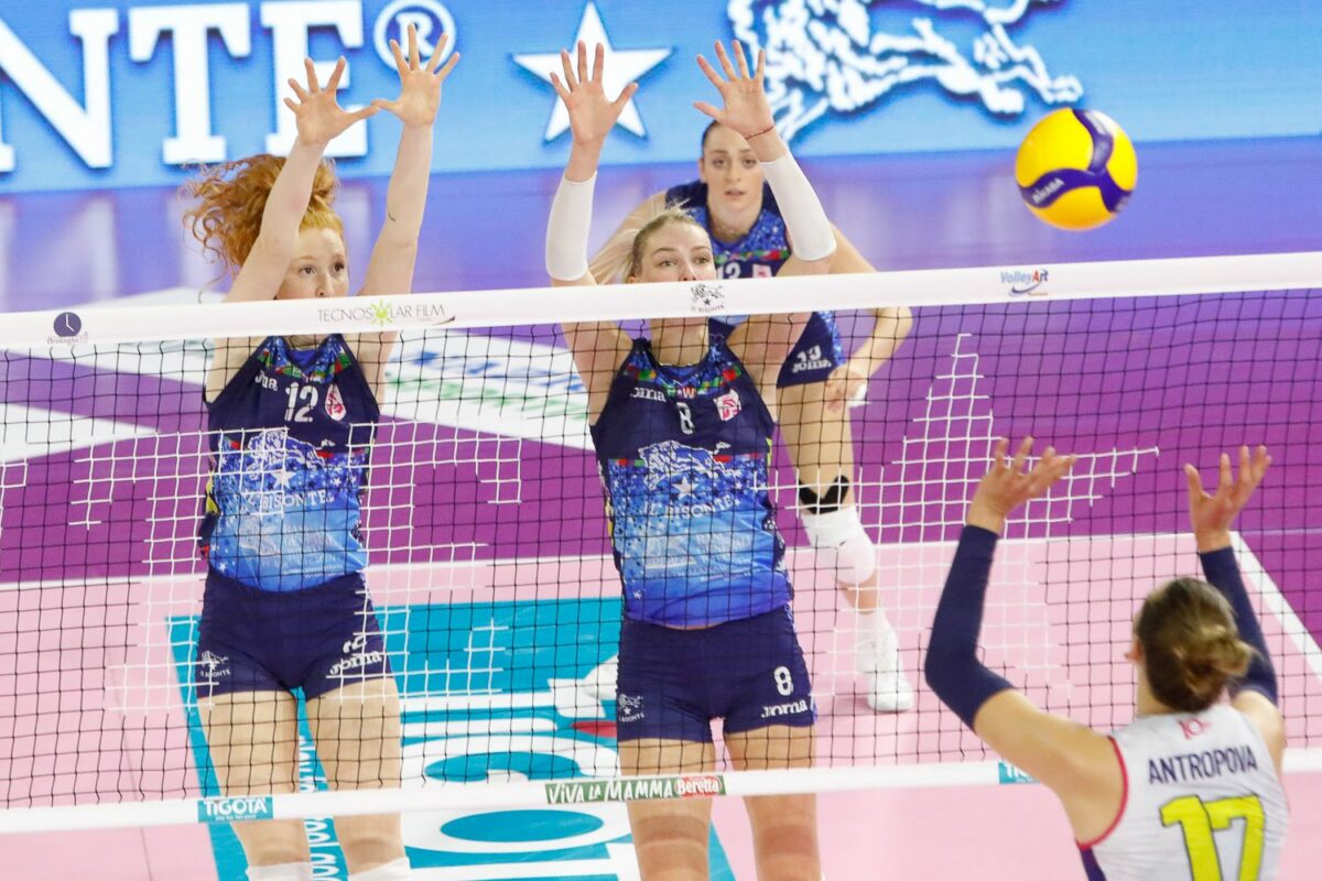 VOLLEY FEMMINILE SERIE A1- Il Bisonte Firenze ospita Itas Trentino