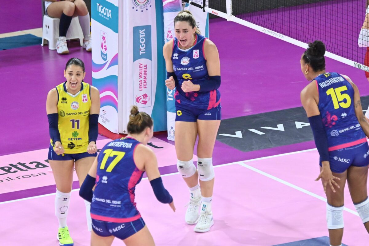 VOLLEY FEMMINILE SERIE A1- La Savino Del Bene Scandicci all’esame Imoco Conegliano