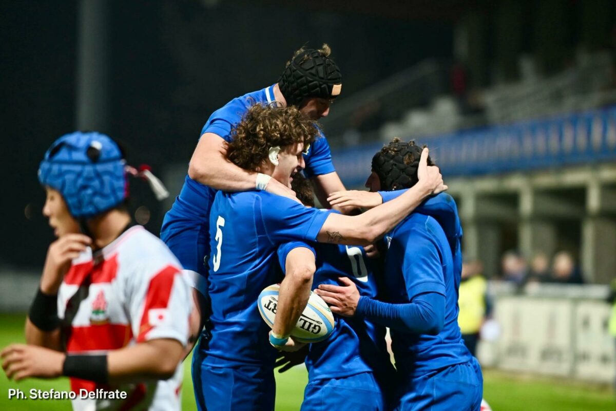 RUGBY Test Match Under 19, Italia-Giappone 22-20 (10-3)