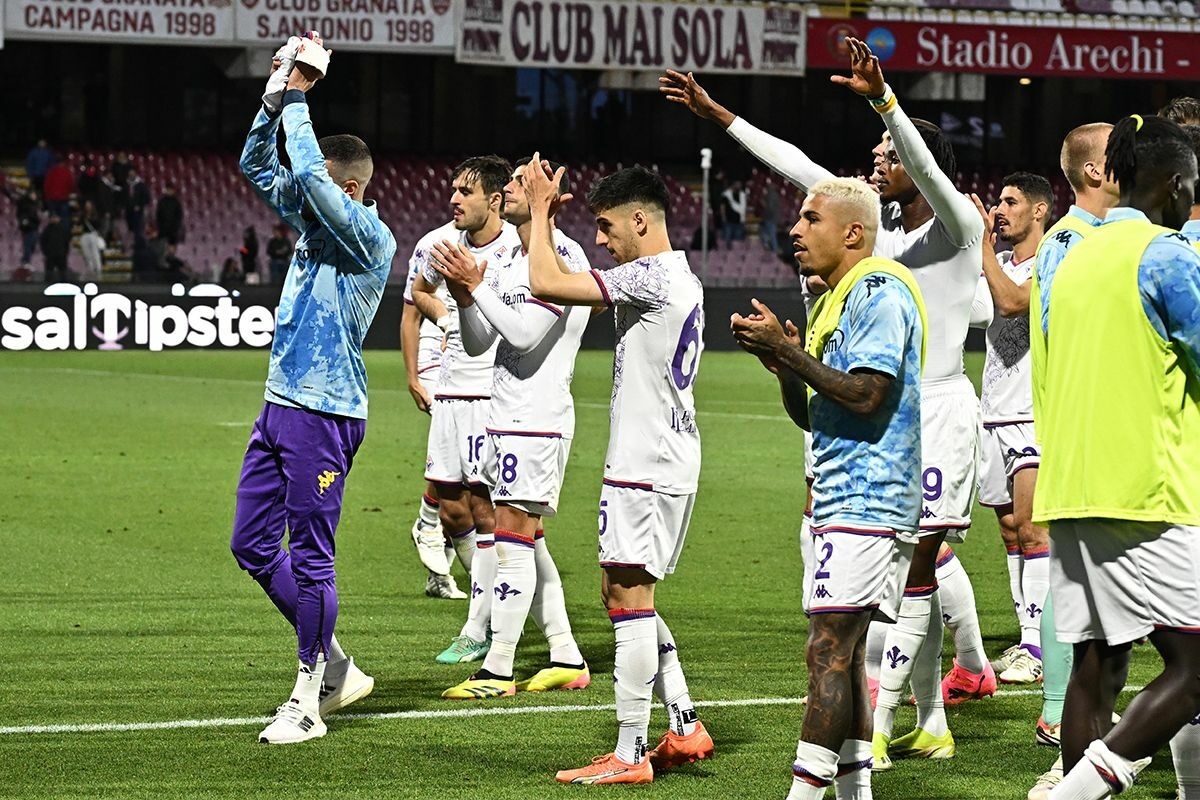 Salernitana-Fiorentina (0-2). Le foto