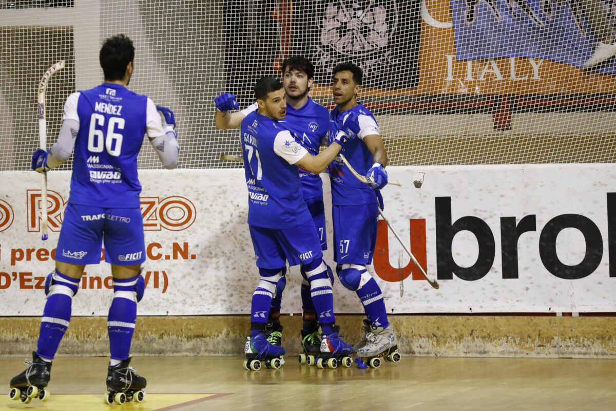 Hockey a Rotelle: Prima Lodi batteva ai rigori il Forte (9-8), poi il Trissino batte Bassano 5-3: e’ Lodi-Trissino, la Finale scudetto; Novara salvo