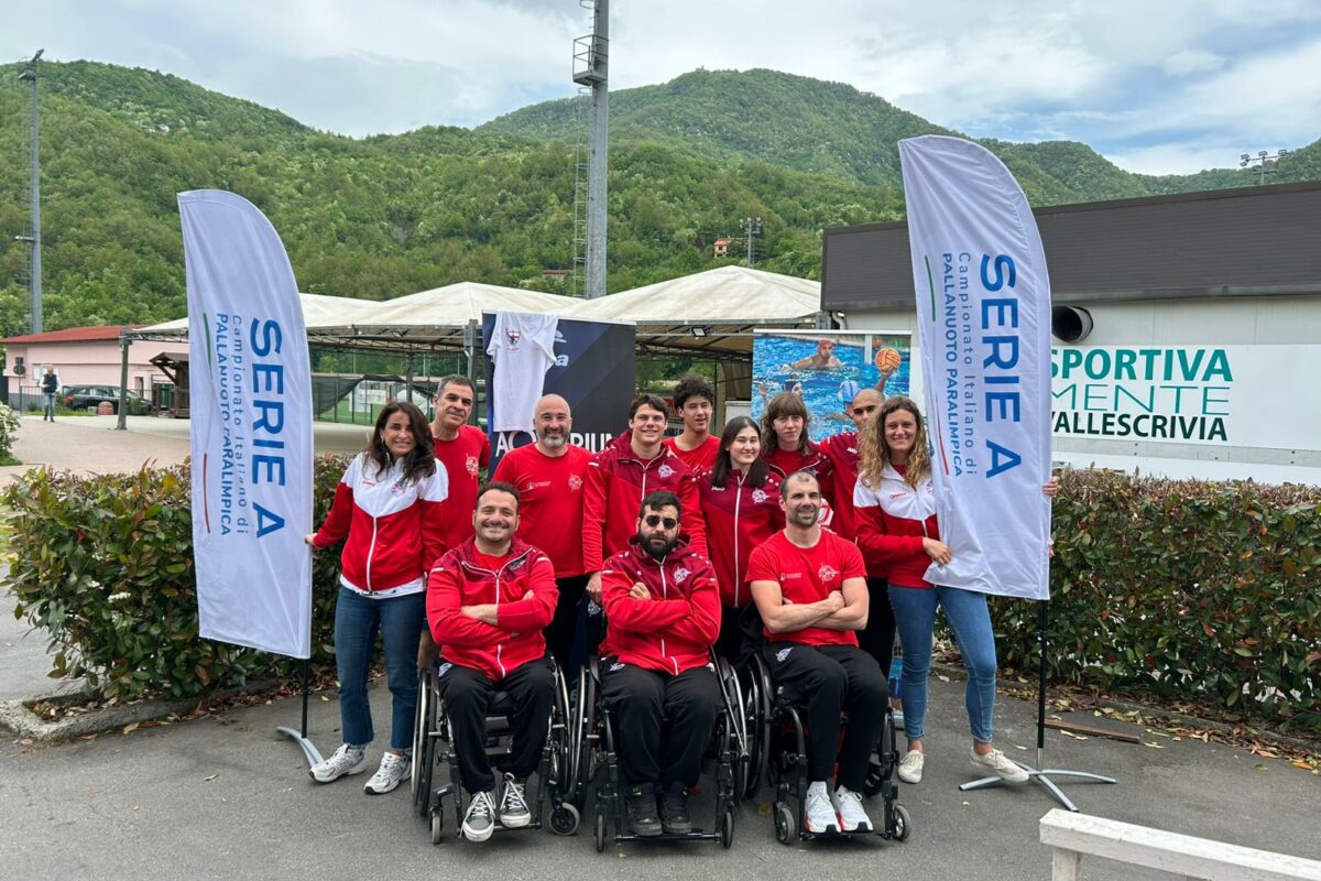 Pallanuoto Paralimpica: Grande Rari Nantes  Florentia: E’ “FINAL-FOUR” A ROMA !!!
