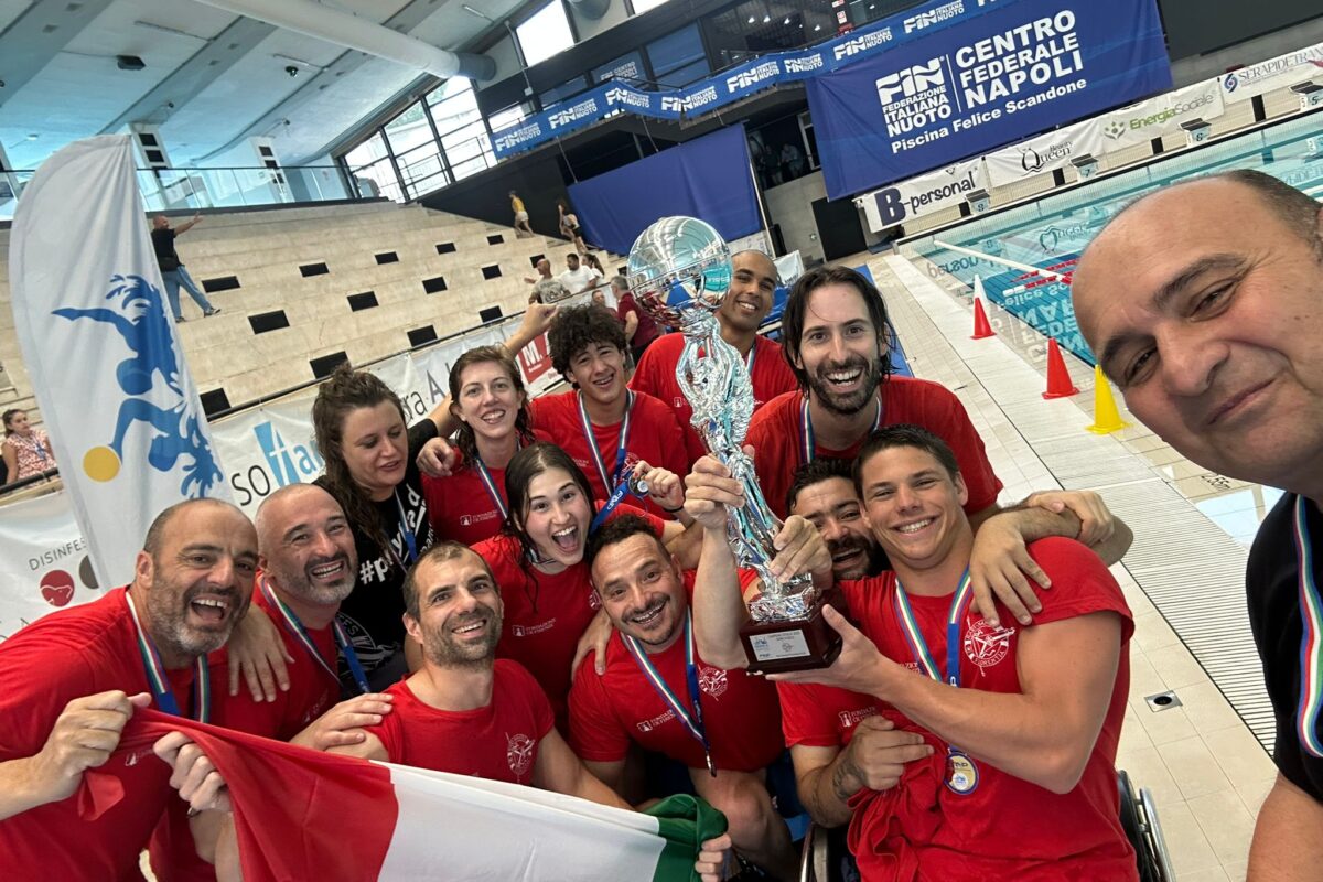 Pallanuoto Paralimpica. La”Super” Rari Nantes Florentia di nuovo Campione d’Italia