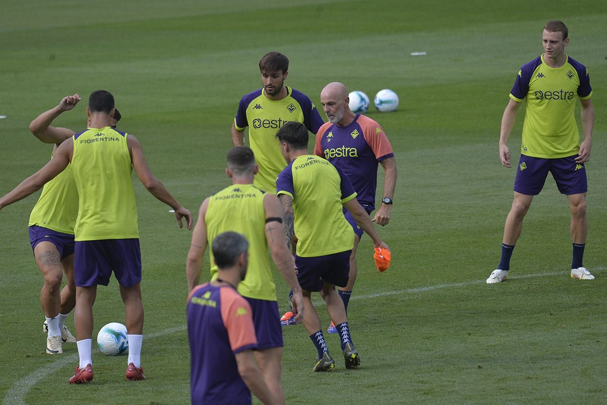 CALCIO Fiorentina- La giornata di allenamento al Viola Park
