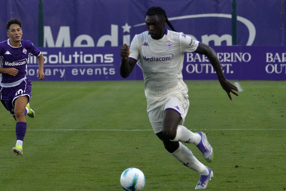 CALCIO Amichevole live Fiorentina-Fiorentina Primavera 8-0