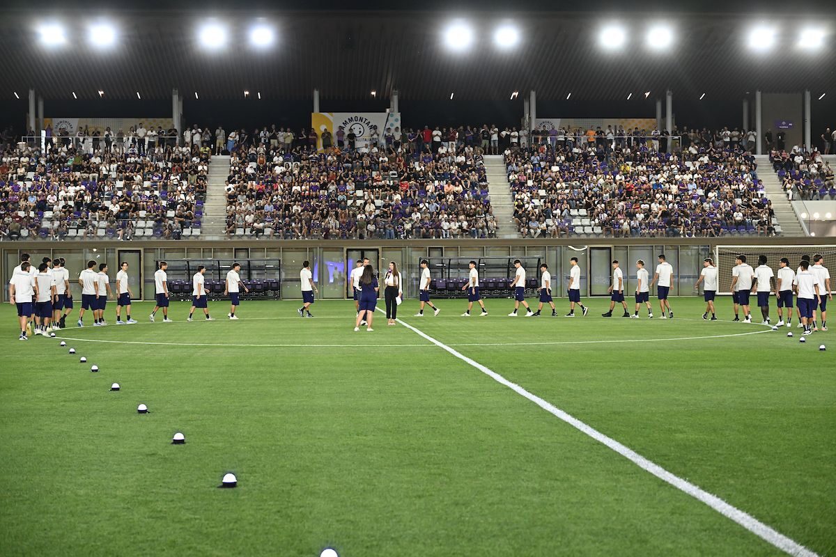 CALCIO Fiorentina-Presentazione delle squadre al Viola Park