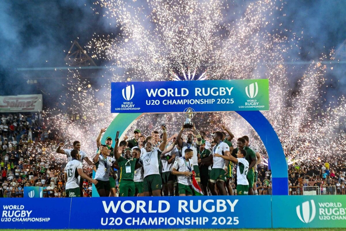 RUGBY WORLD CUP U20- Il Sudafrica è Campione del Mondo.