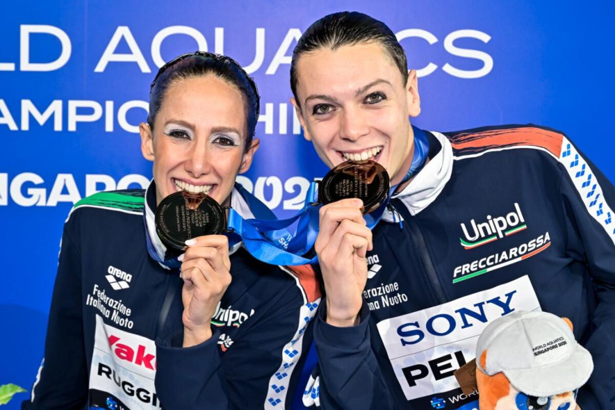 Mondiali Singapore: Artistico: 2°Medaglia azzurra: Bronzo di Pelati-Ruggiero