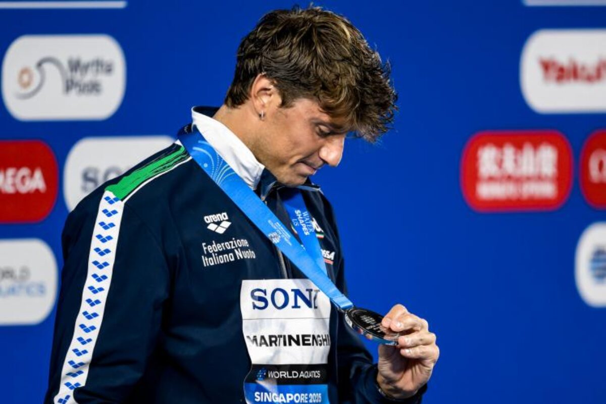 Mondiali Singapore Medaglie azzurre …”volans”: Argento per Martinenghi, Bronzo per Ceccon; RI per D’Ambrosio