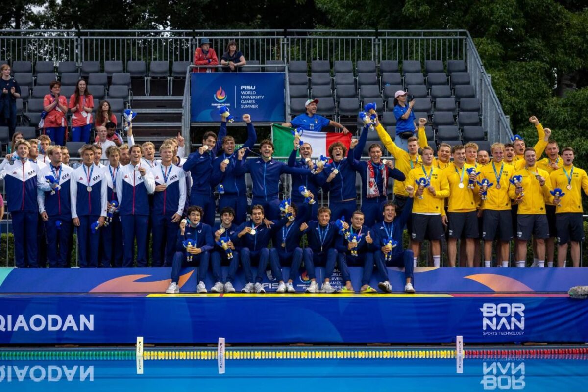 Universiadi: a Duisburg 7 Bello “studentesco” sul tetto del mondo!!
