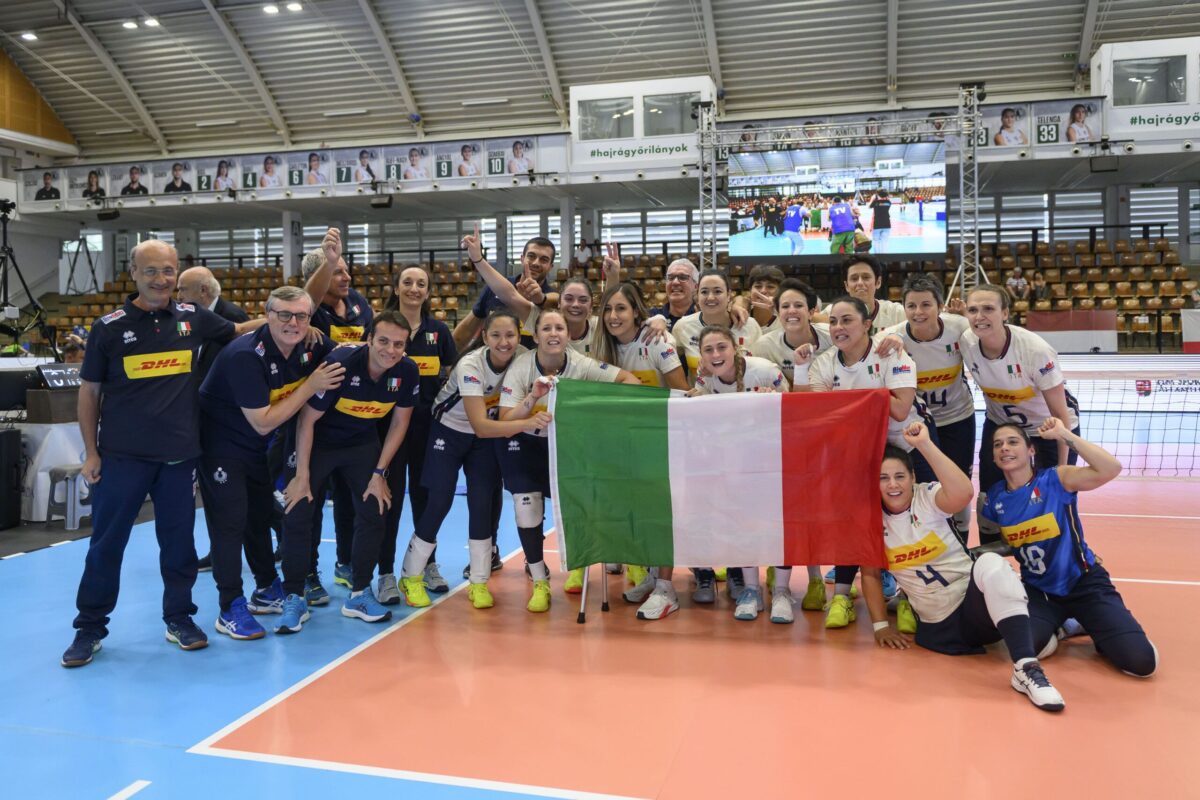 SITTING VOLLEY- L’Italia è Campione d’Europa per la seconda volta consecutiva