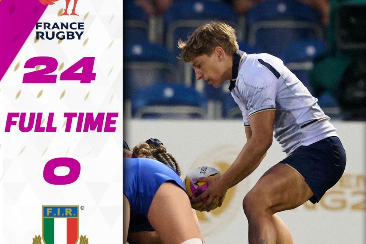 RUGBY WORLD CUP FEMMINILE- L’italia, alla distanza, cede alla Francia