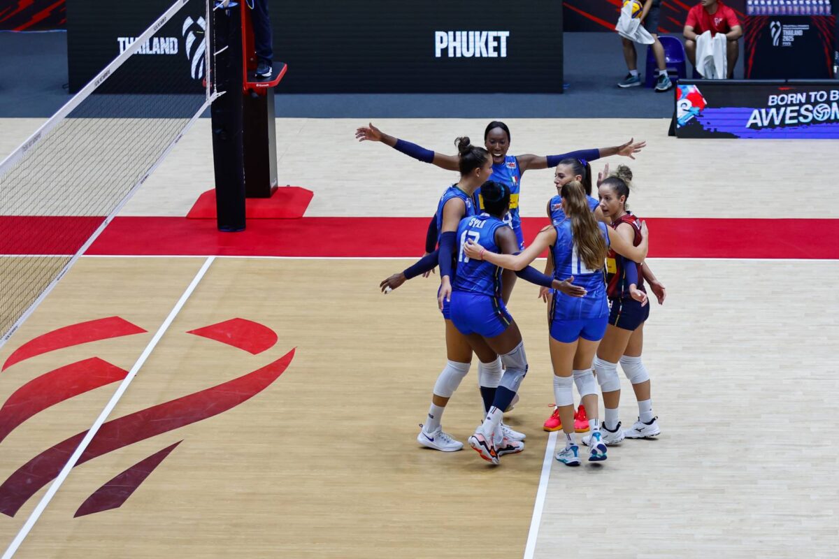 VOLLEY FEMMINILE Campionato Mondiale- L’Italia batte la Slovacchia all’esordio.