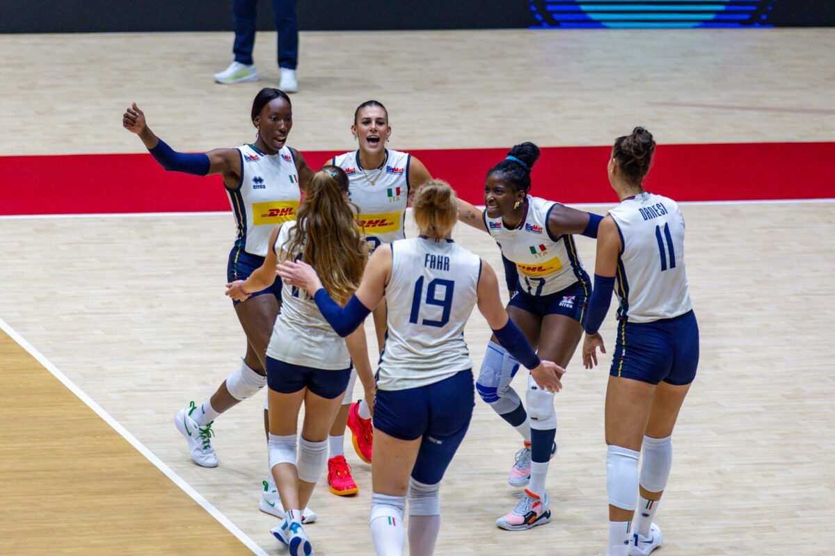 VOLLEY FEMMINILE MONDIALE- L’Italia domina Cuba.
