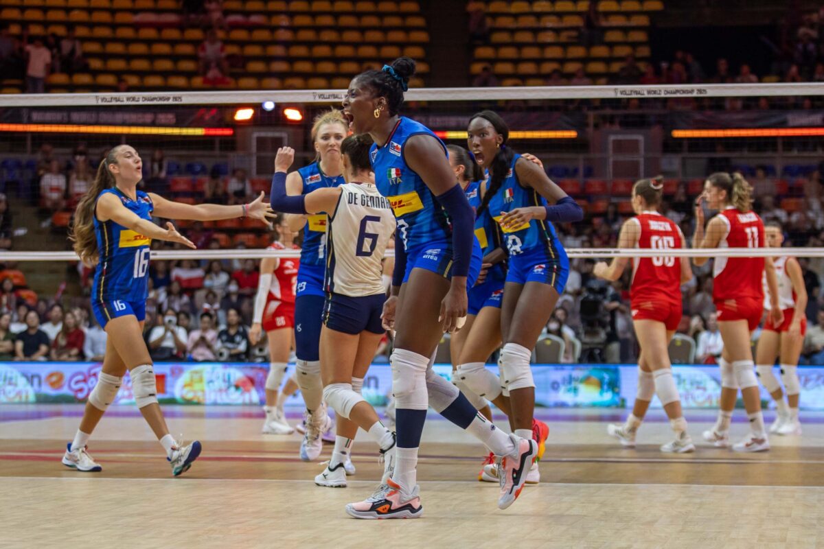 Volley: la “magica” Italia distrugge anche la Polonia: “scriviamo 35”: e’ semifinale !!